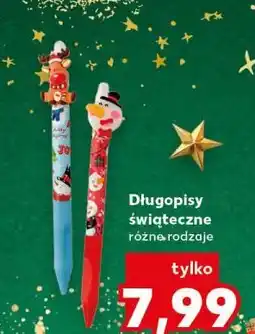 Kaufland Długopis świąteczny oferta