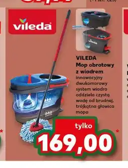 Kaufland Mop + wiadro turbo h2 pro Vileda oferta