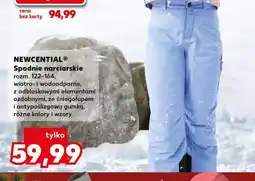 Kaufland Spodnie narciarskie 122-164 Newcential oferta