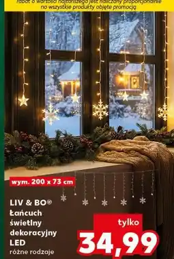 Kaufland Łańcuch led 200 x 73 cm Liv & Bo oferta