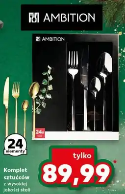 Kaufland Komplet sztućców Ambition oferta