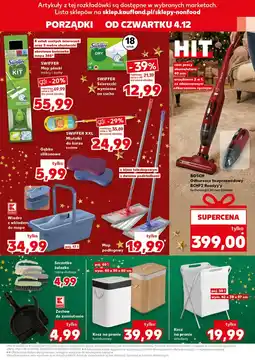 Kaufland Zestaw do zamiatania szufelka z gumowym brzegiem K-Classic oferta