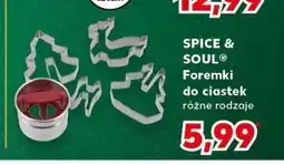 Kaufland Foremki do ciastek Spice&Soul oferta