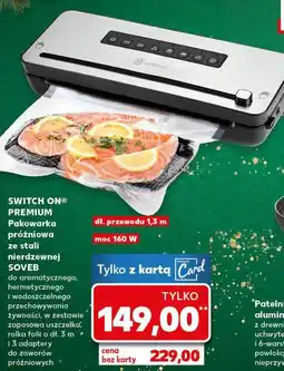 Kaufland Pakowarka próżniowa 160 w Switch On oferta