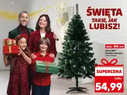 Kaufland Choinka sztuczna 150 cm Liv & Bo oferta