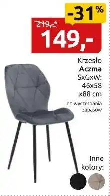 Black Red White krzesło Aczma oferta
