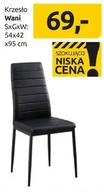 Black Red White krzesło Wani oferta
