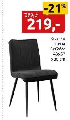 Black Red White krzesło Lena oferta