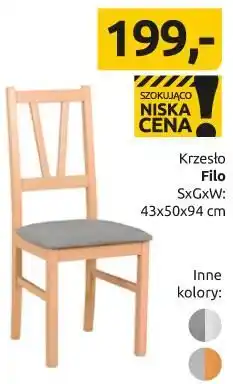 Black Red White krzesło Filo oferta