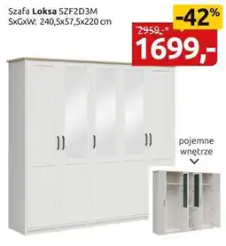 Black Red White szafa Loksa oferta