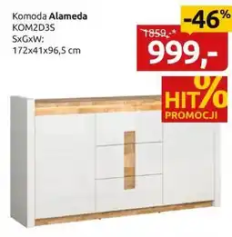 Black Red White komoda Alameda oferta