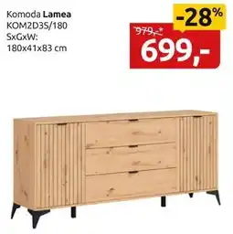 Black Red White komoda Lamea oferta