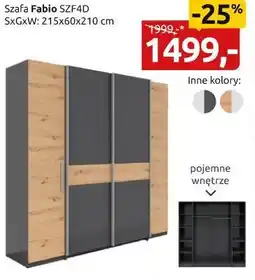 Black Red White szafa Fabio oferta