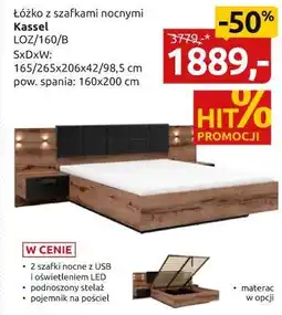 Black Red White łóżko Kassel oferta