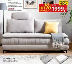 Black Red White sofa Lumbro oferta