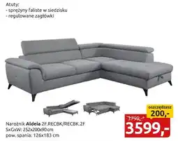 Black Red White narożnik Aldeia oferta