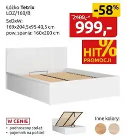 Black Red White łóżko Tetrix 160/B oferta