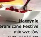 Black Red White naczynie ceramiczne Festive oferta