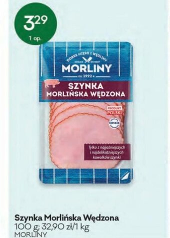 Groszek Szynka Morlińska wędzona 100g oferta