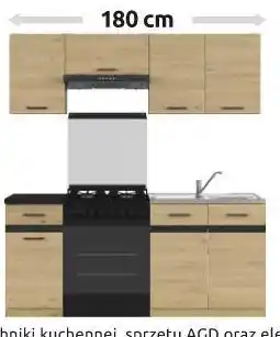 Black Red White zestaw kuchenny Junona Line 180 oferta