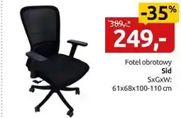Black Red White fotel obrotowy Sid oferta