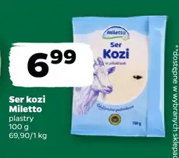 Netto Ser kozi plastry Miletto oferta