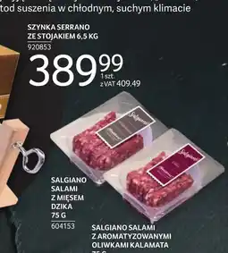 Selgros Szynka Serrano oferta