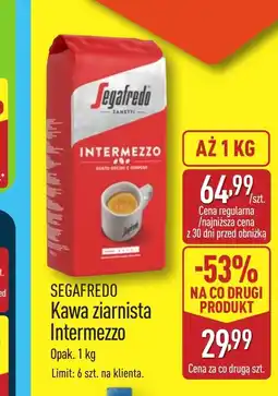 ALDI Kawa ziarnista Segafredo oferta