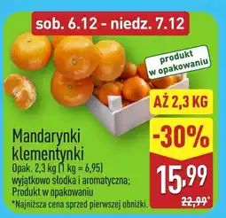 ALDI Mandarynki oferta