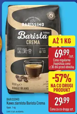 ALDI Kawa ziarnista Barissimo oferta