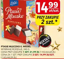 Top Market Ptasie Mleczko E. Wedel oferta