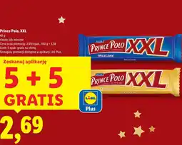 Lidl Wafelek Prince Polo oferta