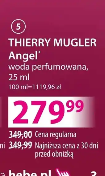 Woda perfumowana Mugler