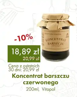 Organic Farma Zdrowia Koncentrat barszczu czerwonego Vitapol oferta