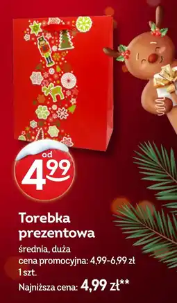 Żabka Torebka prezentowa oferta
