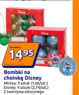 Action Bombki na choinkę Disney Mickey oferta
