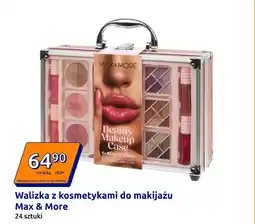 Action Walizka z kosmetykami do makijażu Max & More oferta