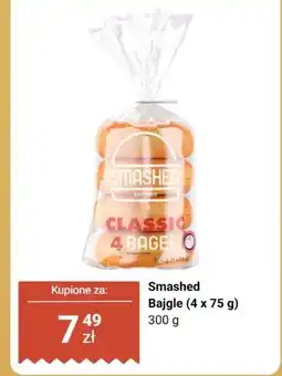 Biedronka Bajgle Smashed Classic (4 x 75 g) oferta