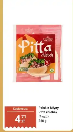 Biedronka Pitta chlebek (4 szt.) Polskie Młyny oferta