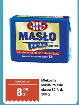 Biedronka Masło polskie ekstra 82% tł. Mlekovita oferta
