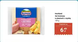 Biedronka Ser kremowy w plastrach z szynką Hochland oferta