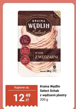 Biedronka Schab Select z wędzarni plastry Kraina Wędlin oferta