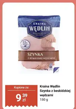 Biedronka Szynka z beskidzkiej wędzarni Kraina Wędlin oferta