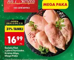 Biedronka Filet z piersi kurczaka świeży Mega Paka Kraina Mięs oferta