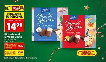 Biedronka Ptasie Mleczko waniliowe E.Wedel oferta