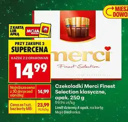 Biedronka Czekoladki Merci Finest Selection klasyczne Storck oferta