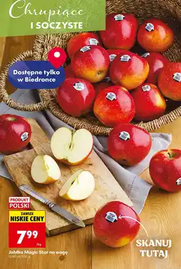 Biedronka Jabłka Magic Star na wagę Biedronka oferta