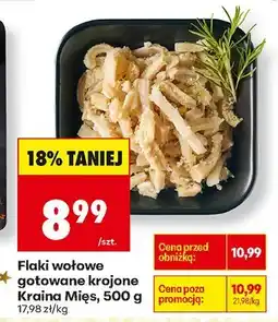 Biedronka Flaki wołowe gotowane krojone 500 g Kraina Mięs oferta