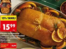 Biedronka Kaczka nadziewana jabłkami i pomarańczami Prosto do piekarnika Biedronka oferta