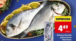Biedronka Świeża dorada patroszona Marinero oferta